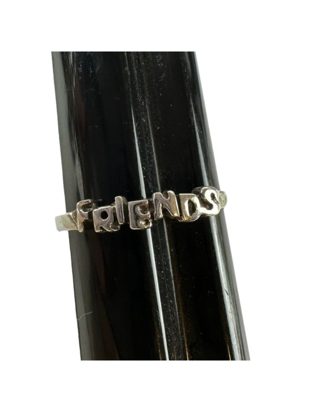 Sterling Silver "Friends" Ring Size 4